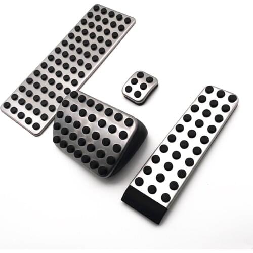 Car styling Clutch Fuel Brake Foot Pedal Pad Covers AT/MT for Mercedes Benz R-Class W124 W202 W203 W140 W208 W210 W211 W220 R170