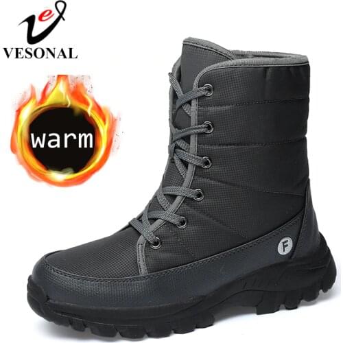 Mens Winter Boots VESONAL China