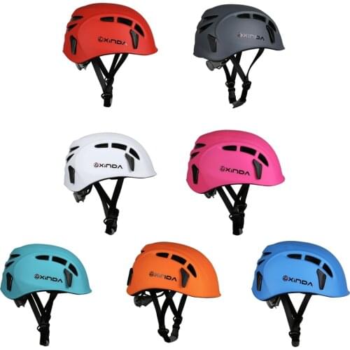 Safety Helmet Rock Climbing Tree Caving Kayaking Rappelling Rescue Hard Hat Cap for Emergency Survival Sports Activities