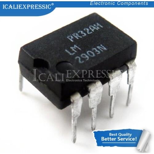 10PCS LM2903 LM2903N LM2903P DIP8 In Stock