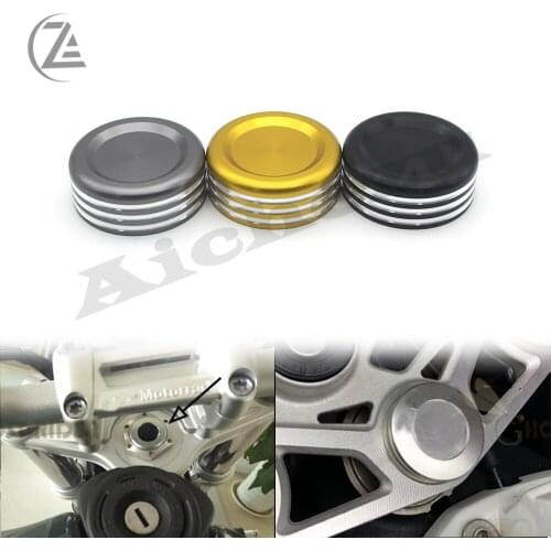 ACZ For BMW S1000RR R Nine T Pure Racer Scrambler Urban G/S CNC Upper Top Front Fork Center Covering Cap Yoke Plug Protector