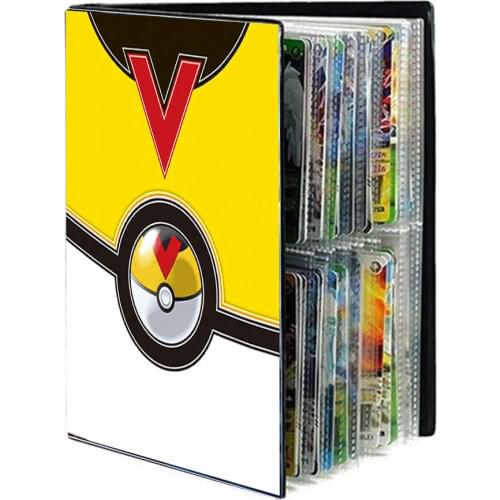 Pokemon Cards Album Book Cartoon Anime New 240PCS Game VMAX EX GX Card Map Collectors Holder Binder Folder Kid Cool Toy Gift