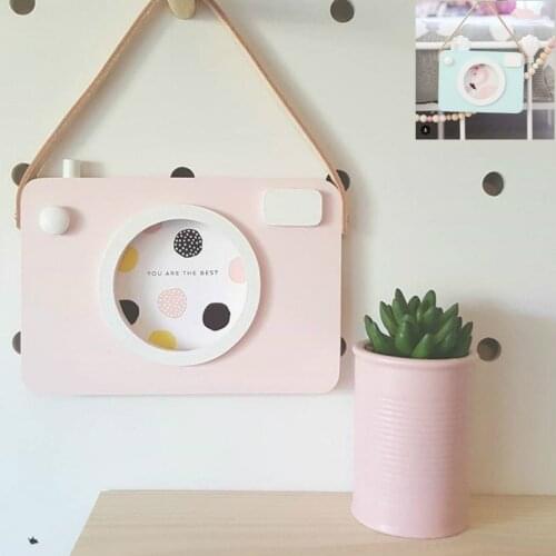 300x200mm Ins style childrens room design 4 color fresh camera photo frame decoration wall hanging wall hanging photo props