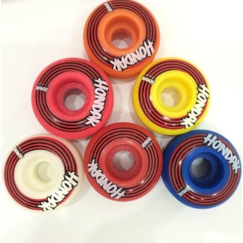Skateboard Wheels Hondar Multiple Colors 101A Hardness 51mm/52mm/Bearing Professional Skateboard Wheels 4 piece Deputy
