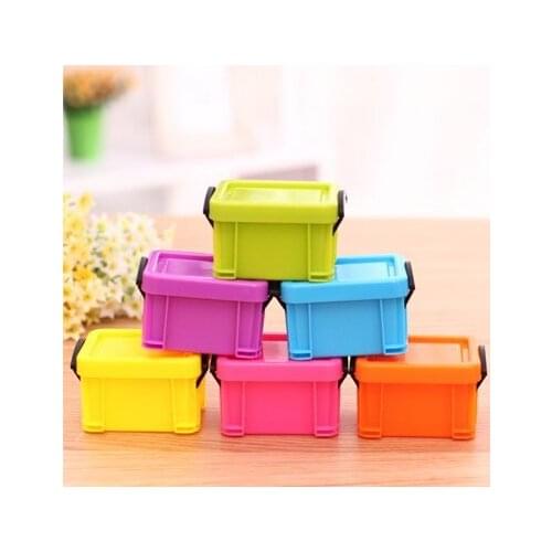 Candy mini receive case Storage box PVC box Jewelry box pill box 8*6*5.3cm free shipping