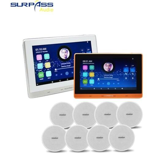 Android 5.1 Smart Home Theater Wifi Bluetooth Wall Amplifier Stereo Sound PA System Ceiling Speaker Music Combos Support TF Card