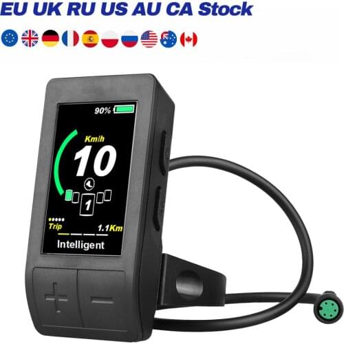 EBike HMI Speedometer 500C Display For Bafang BBS Mid Drive Motor Kit Parts of motorcycles namely front dash panels