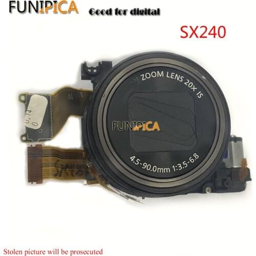 Original SX240 HS Zoom For Canon SX240 Lens with ccd Camera Replacement Repair Part Accessories free shipping