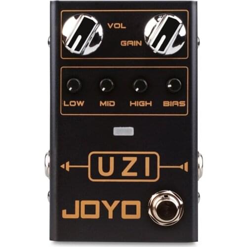 JOYO R-03 UZI Guitar Distortion Pedal Electric Guitar Pedals Effect for Heavy Metal Music True Bypass Guitar Parts Accessories