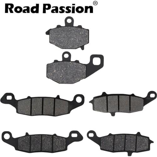Motorcycle Front and Rear Brake Pads for Kawasaki KLE650 KLE 650 Versys ABS 2007 2008 2009 2010 2011 2012 2013
