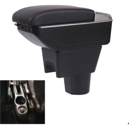 For Dacia Duster Armrest box central Store content DUSTER armrest box with USB interface