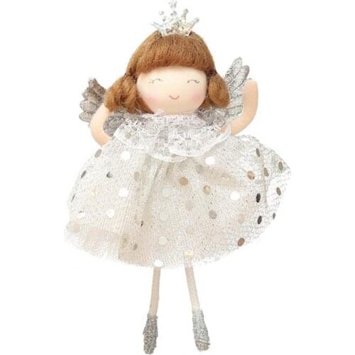 Angel Bag Pendant Decorative Fashion Fabric Christmas Room Decor Doll Ornament for Festival