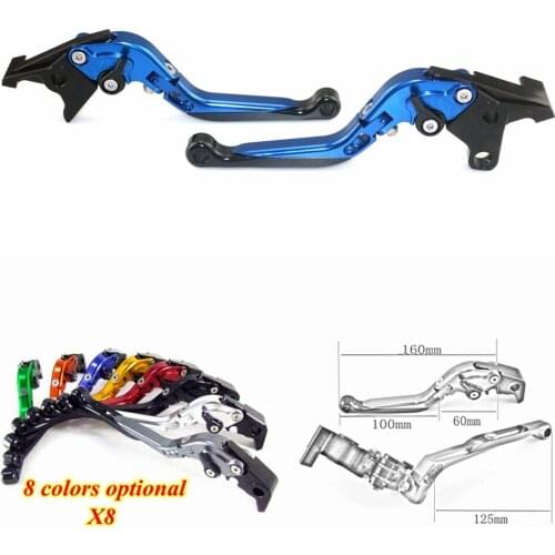 For YAMAHA SUPERTENERE/XT1200ZE Motorcycle CNC Adjustable Brake Clutch Lever Adjustable folding 90 degrees