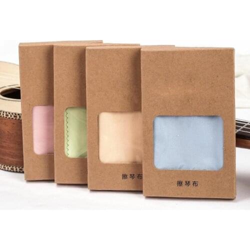 Musical instrument special wipe cloth Fine fiber clear knot cloth Ukulele guitar violin instrument universal piano wipe cloth