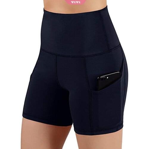 High Waist Workout Shorts Seamless Fitness Yoga Shorts Scrunch Butt Yoga Running Shorts Sport Women Gym Leggings