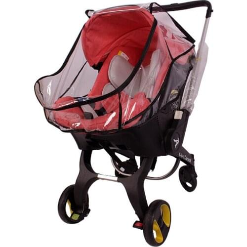 Safety seat baby stroller foofoo multifunctional four in one child stroller custom rain cover windshield