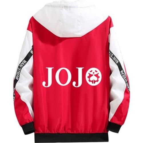 Bizarre Adventure Cosplay Hoodie Role Jonathan Joestar DIO Luminous Print Zipper Coat Camouflage Splicing Summer Thin Jacket