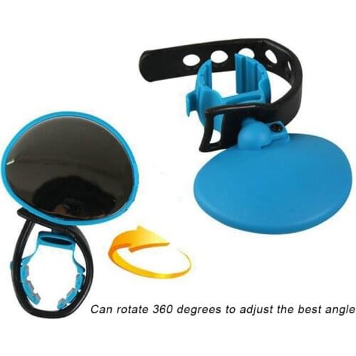 Universal Adjustable Bicycle Rear-view Mirror 360 Degree Rotation Mountain Cycling Adjustable Mountain Reflection Mirror