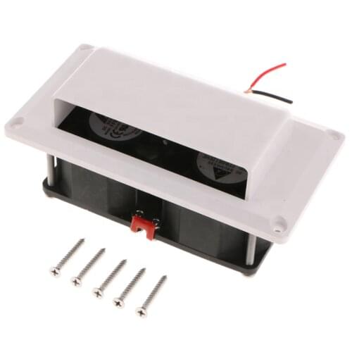 Universal Campervan 12V DC 25W RV Camper Trailer Motorhome Inner Side Air Vent Ventilation Exhaust Fan