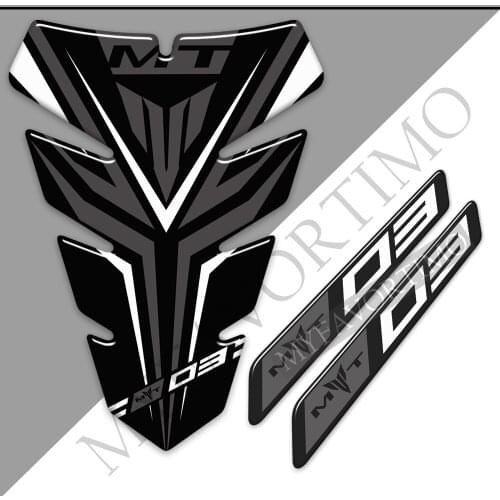 Tank Pad Protector For Yamaha MT03 MT-03 MT 03 Fairing Accessories Decals Stickers Protection 2018 2019 2020 2021