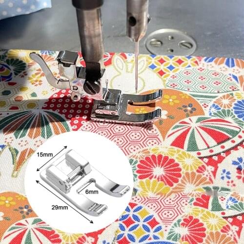 1Pc Domestic Sewing Machine Parts Open Toe Foot Presser Foot Parts Presser Sewing Accessories For Brother Singer 2764-01
