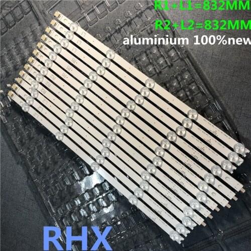 12Pieces/lot for 42inch Konka LCD TV backlight screen 42 "use LC420DUN R1+L1=832mm R2+L2=832mm