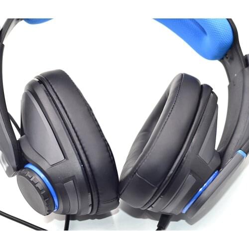 New Earpads Cushions for Sennheiser GSP 350 300 301 302 303 GSP300 earmuff cover Cups Headphone Replacement Ear Pads Cushions