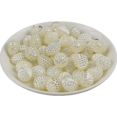 12*16mm big bayberry water drop straight hole imitation pearl jewelry clothing decoration accessories ABS handmade materials