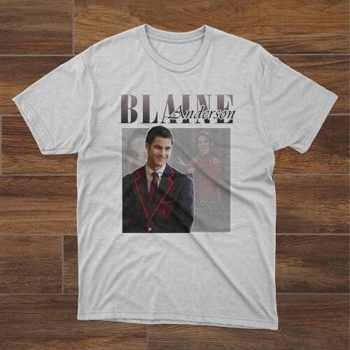 Blaine Devon Anderson Vintage 90s Tee Glee 90s Tee Darren Criss Fan Tee