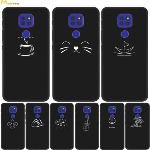 For Lenovo K12 Pro Case Music Lemon K12Pro Sailboat Silicone Phone Cover For Lenovo S5 Z6 Pro Z6 Lite A6 Note Cases Black TPU
