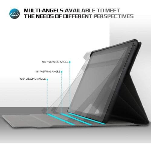 Case for Samsung Galaxy Tab S6 Lite 10.4'' SM-P615 (LTE) Slim Shell Cover with Detachable Bluetooth Keyboard