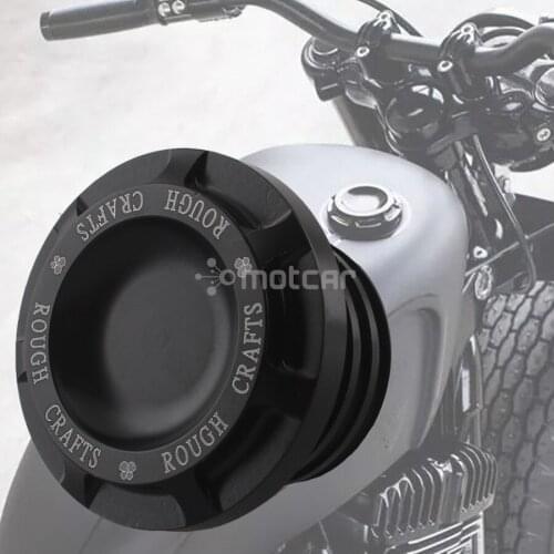 Custom Black Aluminum Motorcycle Fuel Gas Oil Cap For Harley Sportster Dyna Touring Softail 1996-2016