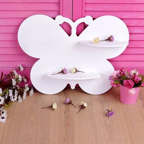 Decorative Wood Butterfly Shelf Decorative Wooden Butterfly Shelf