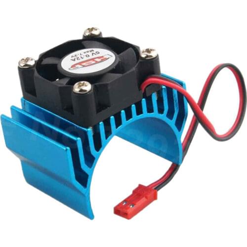 RC Parts 540 550 Electric Motor Heat Proof Cover Heatsink Heat Sink Cooling Fan 30mm*30mm 5V 0.15A For 1/8 1/10 Scale Models JST