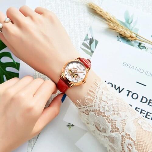 GLENAW Ladies Mechanical Watch