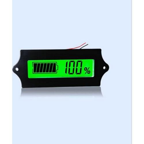 8-65v LCD Battery Capcity Indicator With Switch For Lead Acid&Lithium Battery Coulombmeter&Voltmeter Electric Scooter Ebike Part