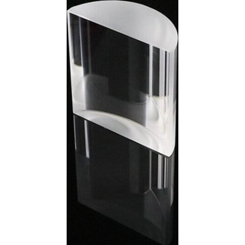 Customizable H-K9L radius 26.25 mm focal length 50.8 mm flat convex cylindrical lens anamorphic beam shaping