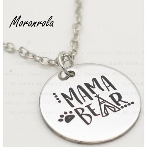 2018 New arrive Mama Bear Necklace & keychain Baby Bear Jewelry Grandma bear Jewelry Mothers day gift Bear Family Jewelry