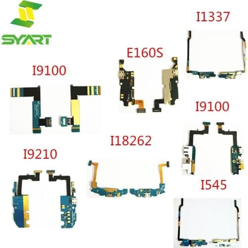 Charging Port Dock Connector Replacement Flex cable For Samsung Galaxy I9100 I9210 I1337 I18262 I545 I9100 E160S Charger Port