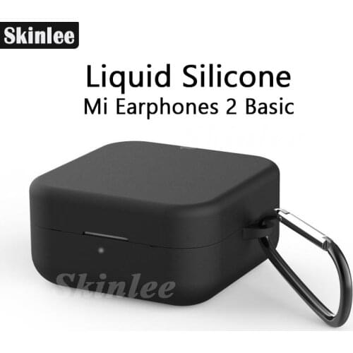 Silicone Case For Mi True Wireless Earphones 2 Basic Shockproof For Xiaomi Earphones 2 Basic Air2 SE Headphone Accessories Cover