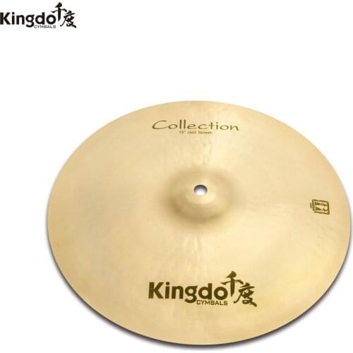 Kingdo 100%handmade B20 12"splash cymbal for drums