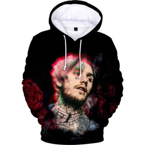 New Arrival Lil Peep 3D Hoodies Sweatshirts Men/Women Fashion Hip Hop Hoodie Autumn Winter Popular Handsome Lil Peep Hoody Coats