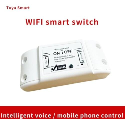 Tuya Wifi Smart Switch Panel Control Wifi Switch Control APP Voice Modification Wall Switch On-Off Device