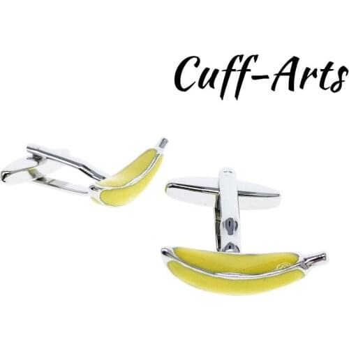 Cufflinks for Men Banana Cufflinks Gifts for Men Gemelos by Cuffarts C10397