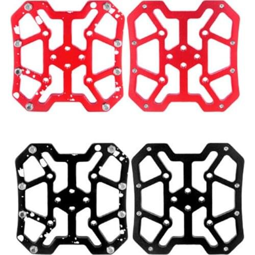 1 Pair Bicycle Pedals Flat Platform Adapter MTB Road Bike Parts Bicycle Parts Accessories High Quality