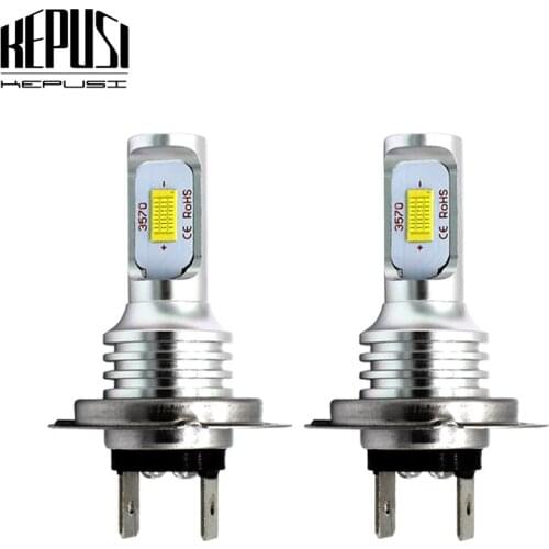 2x H7 Led Fog Light Bulb Auto Car Motor Truck Canbus Error Free LED Bulbs Driving Lights DRL Lamp 12V 24V for Cars White Golden