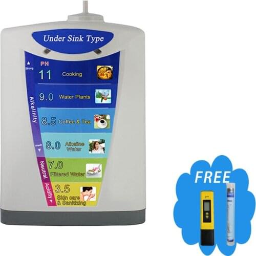 3 plates Household Pre-Filtration Use alkaline water ionizer/Under Sink type