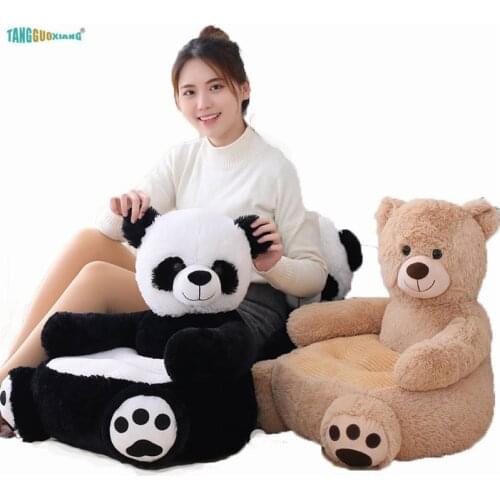50cm Cute Cartoon Childrens sofa Teddy Bear Plush Toys Soft Stuffed Animal Doll Birthday Xmas Gift for Baby Kid Children