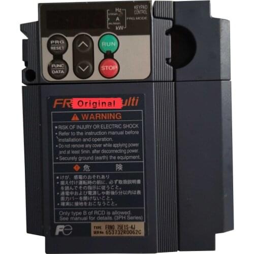 90% New Original FRN0.75E1S-4J 380V 0.75KW Inverter 100% Test Good Quality