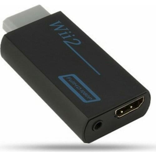 WII To HDMI-compatible Adapter WII To HDMI-compatible Adapter Lossless Direct Display High Definition Adapter